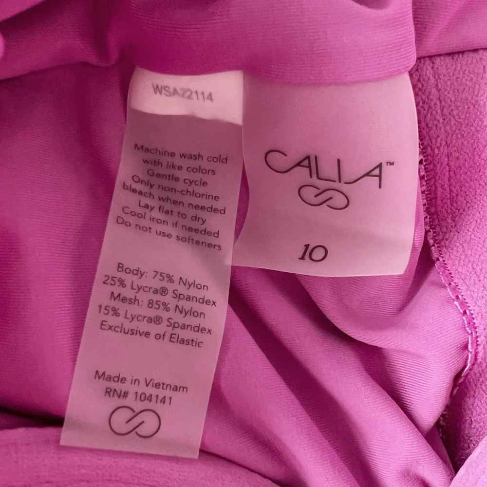 CALIA Sculpt One Shoulder Powersculpt Slimming  One Piece Swimsuit | 10 NWT_8